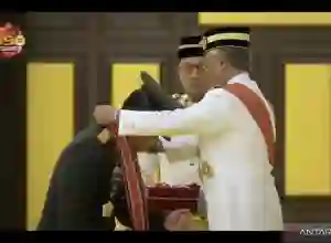 Panglima TNI Andika Perkasa Terima Tanda Penghormatan Darjah Kepahlawanan Angkatan Tentera Malaysia