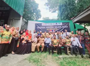 Rektor USK Lepas Ekspor Nilam ke Perancis