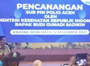 Pj Gubernur Minta Bupati dan Wali Kota Dukung Penuntasan Vaksinasi Polio Anak