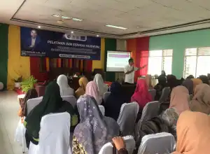 Fokus Tingkatkan SDM, Muslim Latih Ratusan Guru PAUD di Aceh Utara