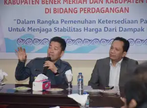 Pemkab Bener Meriah dan Bireuen Teken MoU Kerjasama Perdagangan