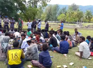 Pengungsi Rohingya Ditampung Sementara Di UPTD Ladong