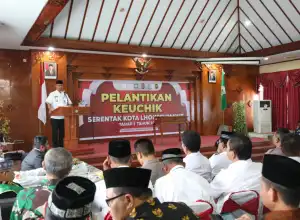 21 Keuchik di Lhokseumawe Resmi di Lantik