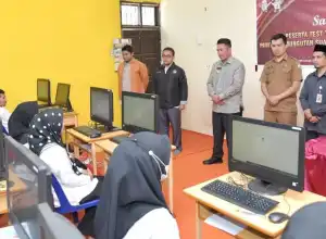 2.159 Anggota Calon PPS di Bener Meriah Ikuti Tes CAT
