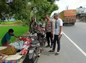 Kapolda Aceh Prihatin dengan Anak Bawa Ayahnya Berobat Pakai Becak Barang