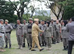Pj. Walikota Lhokseumawe Minta Seluruh PNS Lhokseumawe Punya Fighting Spirit