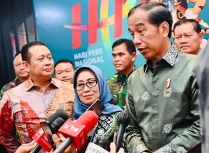 Presiden Jokowi Sebut Dunia Pers Sedang Tidak Baik Baik Saja