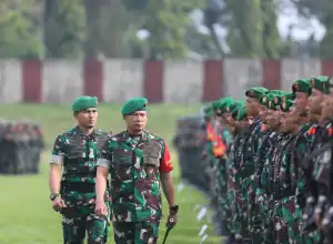 Pangdam IM Pimpin Apel Pengamanan Kunjungan Presiden ke Lhokseumawe, Ini Agendanya