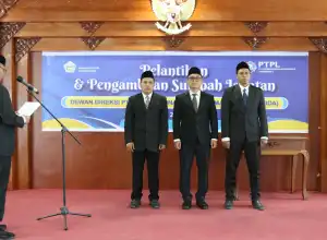Pj Walikota Lhokseumawe Lantik Tiga Direksi PTPL