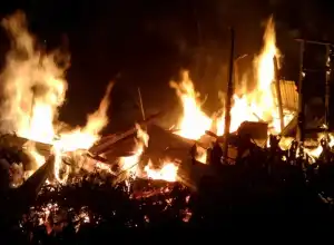 2 Unit Rumah Terbakar di Aceh Tengah Dini Hari Tadi