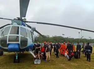 Helikopter Kapolda Jambi Jatuh, Tim Temukan Titik Lokasi