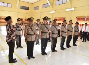 Tiga Kasat dan Tiga Kapolsek di Jajaran Polres Bireuen Diserahterimakan