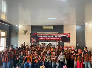 Kepala Dusun Neusu Aceh Nahkodai PAC Pemuda Pancasila Kecamatan Baiturrahman