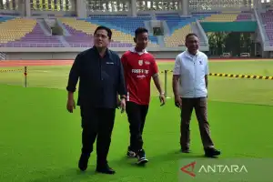 Erick Thohir Nilai Stadion Manahan Solo Siap untuk Piala Dunia U-20