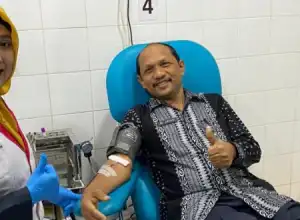 Asisten 1 dan ASN BAPPEDA Aceh Sumbangkan 35 Kantong Darah