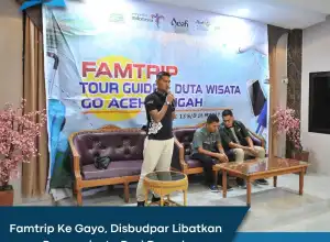 Famtrip Ke Gayo, Disbudpar Aceh Libatkan Pramuwisata Daerah