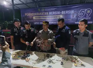 Lapas Kelas IIA Banda Aceh Sidak Barang Terlarang
