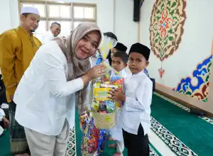 Jelang Idul Fitri, PIM Santuni Ratusan Anak Yatim Piatu  
