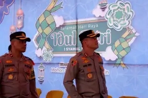 Jelang Lebaran 2023, Kapolres Aceh Utara Cek Pos Pengamanan Dan Pos Pelayan