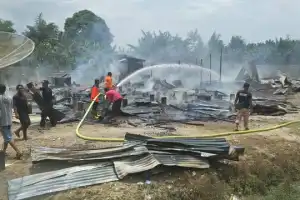 24 Rumah di Aceh Barat Daya Hangus Terbakar