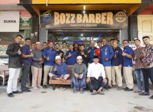 PT Pupuk Iskandar Muda Wujudkan Harapan Pemuda Binaan Melalui Barbershop