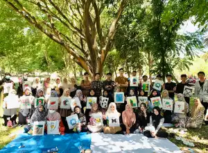 HIMAHESA Gelar Have Fun Melukis Totebag
