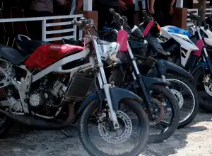 Lima Sepmor Curian Diamankan di Polres Aceh Utara, Cek Datanya lalu Bawa Pulang, Gratis