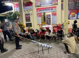 Belasan Remaja di Lhoksuemawe Diamankan