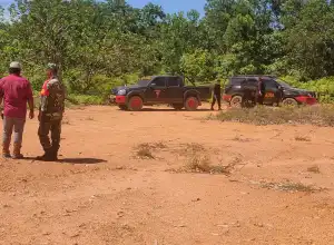 Gegana Ledakkan Benda Yang Diduga Bom di Langkahan