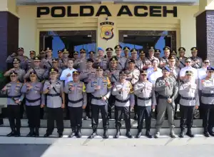 Kapolda Aceh Pimpin Sertijab 6 PJU dan 6 Kapolres