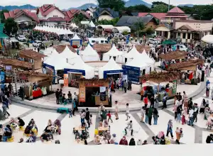 Intip Serba Serbi Aceh Culinary Festival di Taman Sulthanah Safiatuddin Banda Aceh