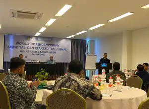 UIN Ar-Raniry Gelar Workshop Pendampingan Akreditasi dan Reakreditasi Jurnal Tahun 2023
