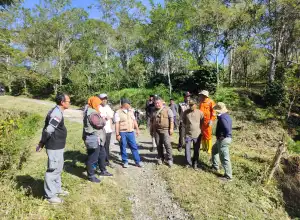 Tim Monitoring BNPB RI Survei Beberapa Titik Pasca Bencana di Kabupaten Bener Meriah