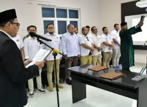 Kepala BPMA Lantik Irawan Pandu Negara sebagai Sekretaris 