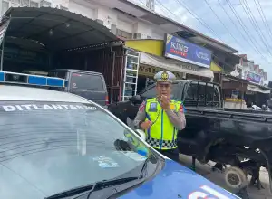 Personel Ops Patuh Seulawah Aktifkan "Polisi Meu Pep Pep"