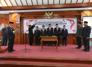 Lantik KIP 2023-2028, Pj Walikota Imran Tidak Punya Anak Emas