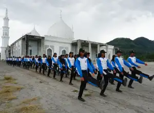 Jelang Upacara HUT ke-78 RI, Paskibraka Bener Meriah Terus Matangkan Pelatihan 