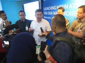 BSI Luncurkan Mesin ATM Visa dan Mastercard, Kadisbudpar Aceh: Sangat Membantu Sektor Pariwisata