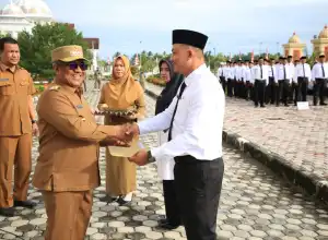 Pj Bupati Serahkan SK Pengangkatan Kepada 277 Pegawai PPPK Aceh Utara 