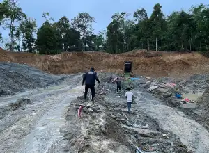 Tiga Pelaku Illegal Mining di Aceh Barat Diamankan