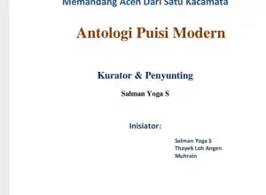 Sempat Tertunda, Kini Buku Introspeksi Penulis Aceh Memasuki Tahap Finishing