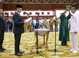 Syaridin Resmi Jadi Pj Wali Kota Langsa