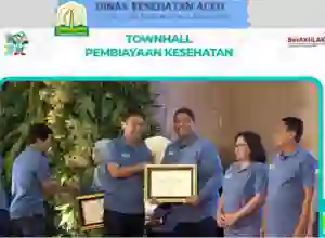 Dinkes Aceh Terima Penghargaan Health Financing Award Dari Kemenkes