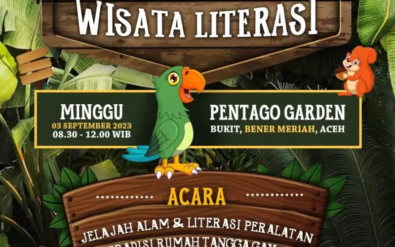 Segera, FPLBM dan DPKBM Akan Gelar Wisata Literasi