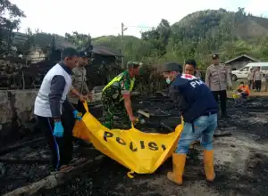 Terlelap Tidur, Warga Bener Meninggal Dunia Akibat Terbakar Bersama Rumahnya