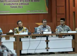 Pemerintah Aceh Bahas MTQ di Simeulue