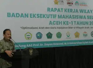 Buka Kegiatan Rakelwil BEM Indonesia Aceh, Ini Harapan Pemerintah Aceh