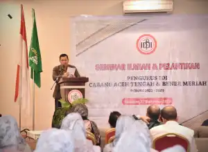 Pj. Bupati Bener Meriah Sebut IDI Garda Terdepan Kesehatan 