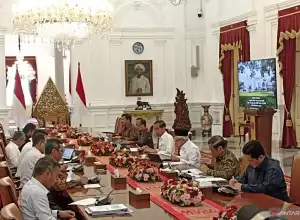 Jokowi minta percepat bangun penghubung LRT dan kereta cepat di Halim