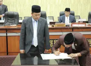Raqan APBK Perubahan Tahun Anggaran 2023 Disetujui